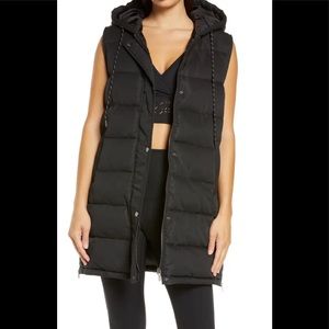 Zella Long Puffer Vest - new with tags